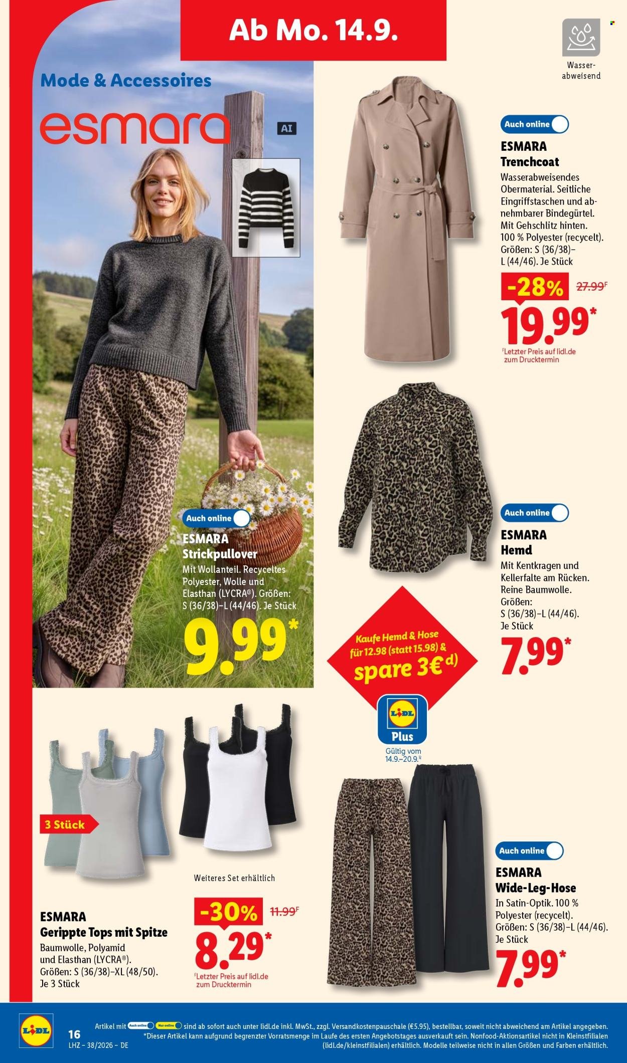 LIDL Prospekt - Ab Montag 14.09.2026