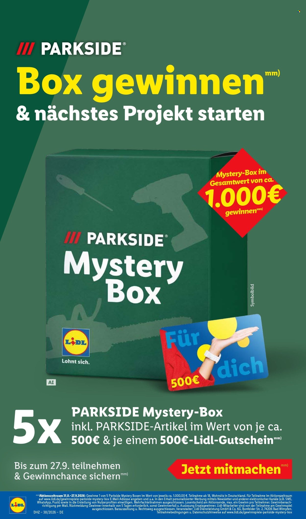 LIDL Prospekt - Ab Montag 14.09.2026