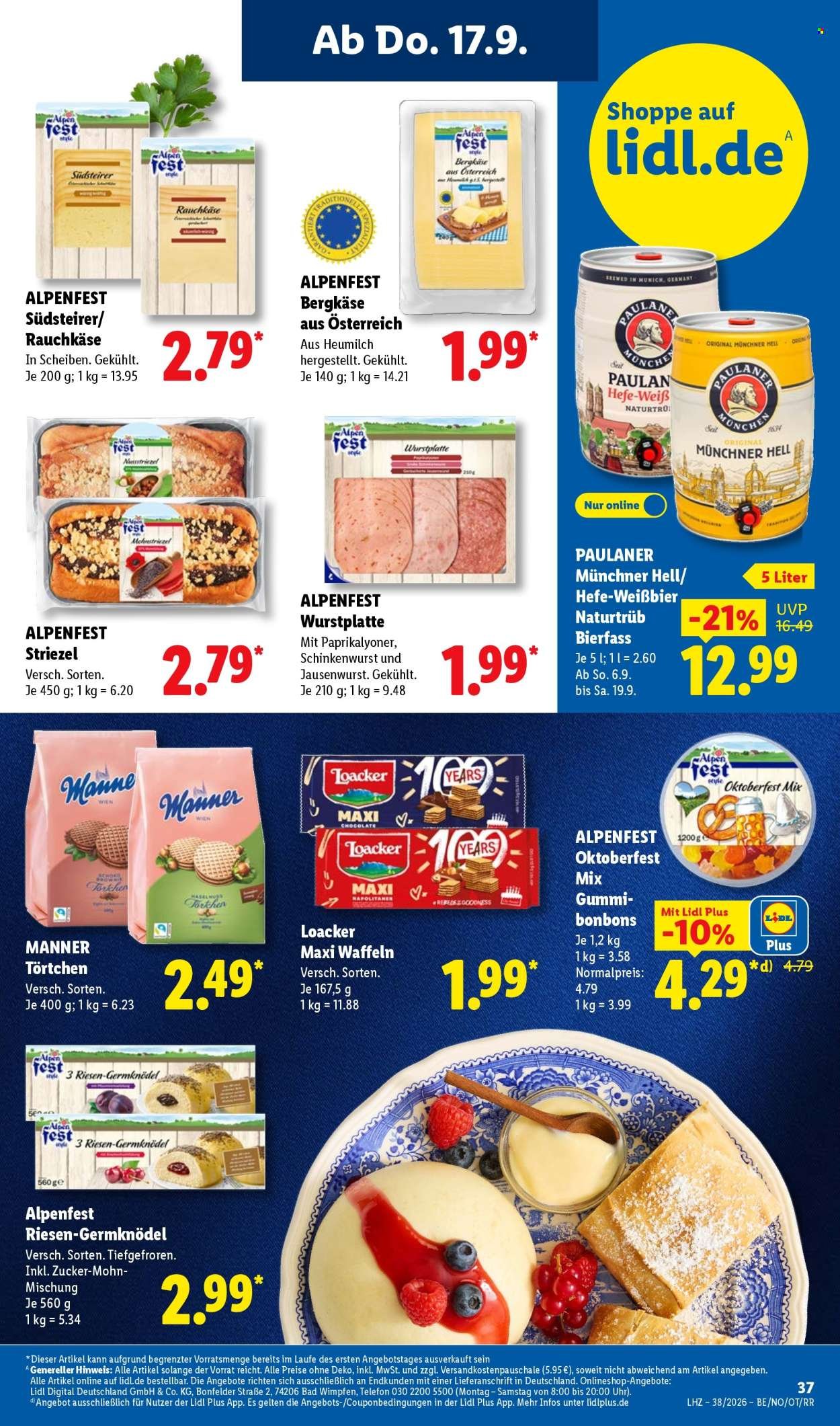 LIDL Prospekt - Ab Montag 14.09.2026