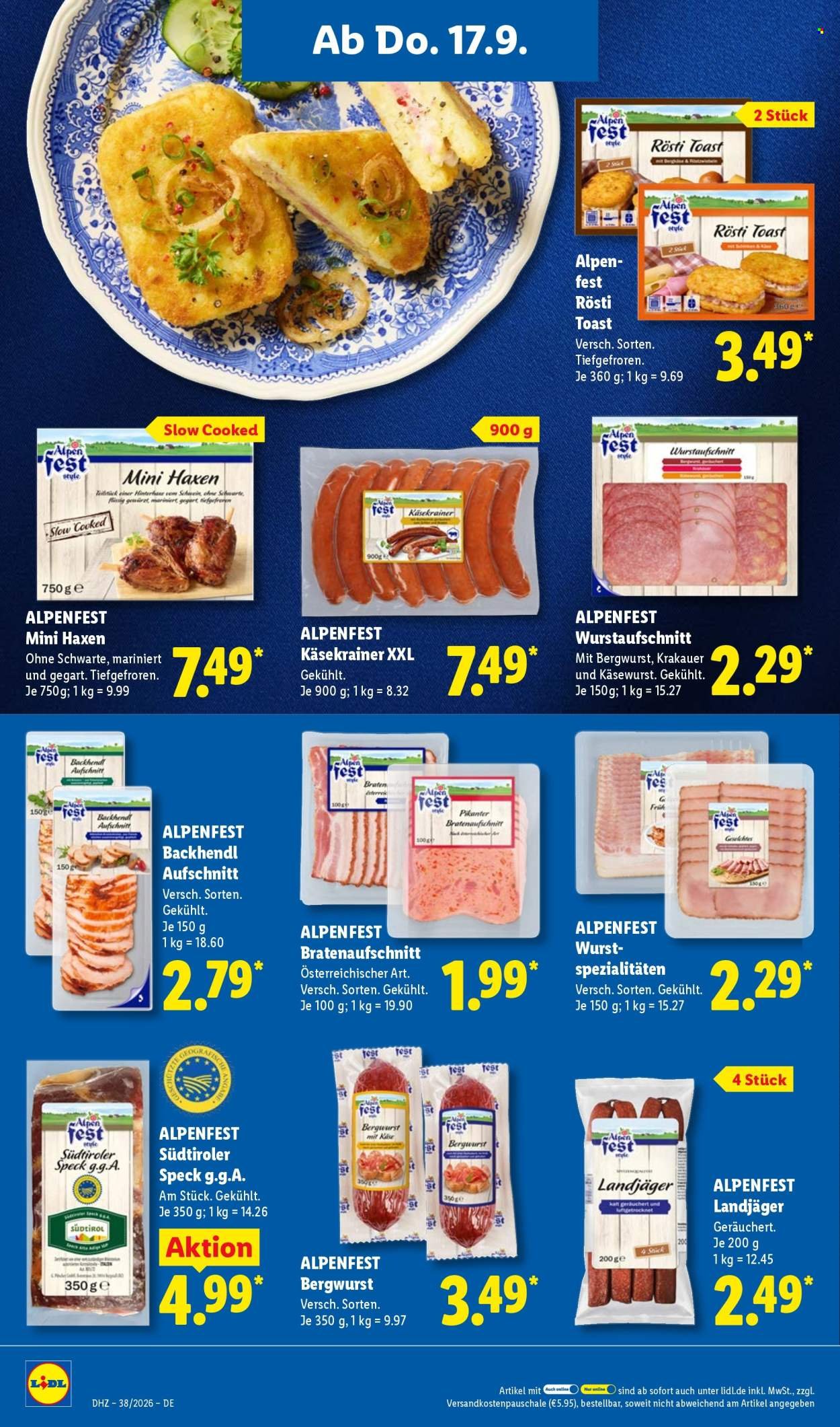 LIDL Prospekt - Ab Montag 14.09.2026