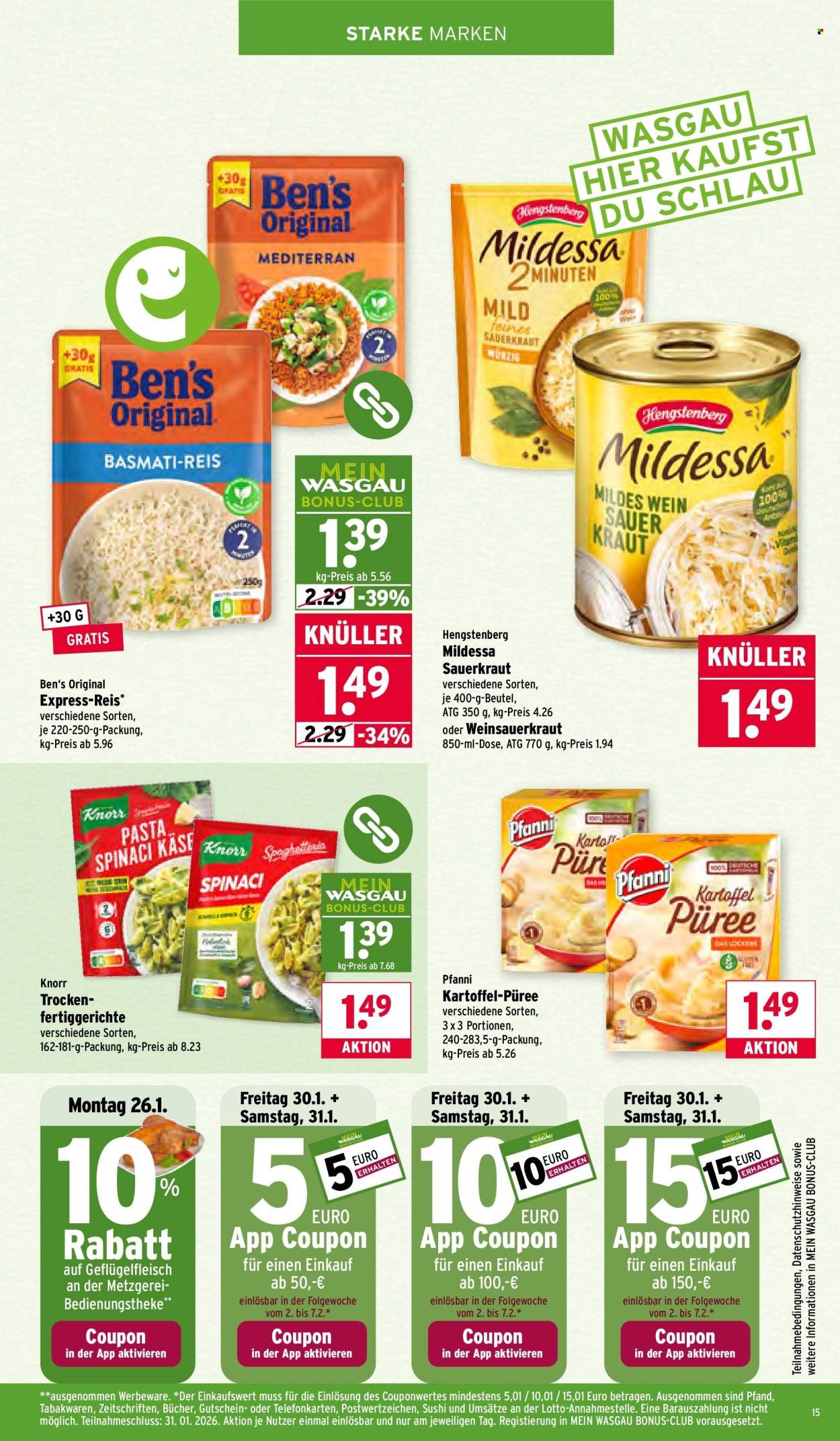 WASGAU Prospekt - Ab Montag 26.01.2026