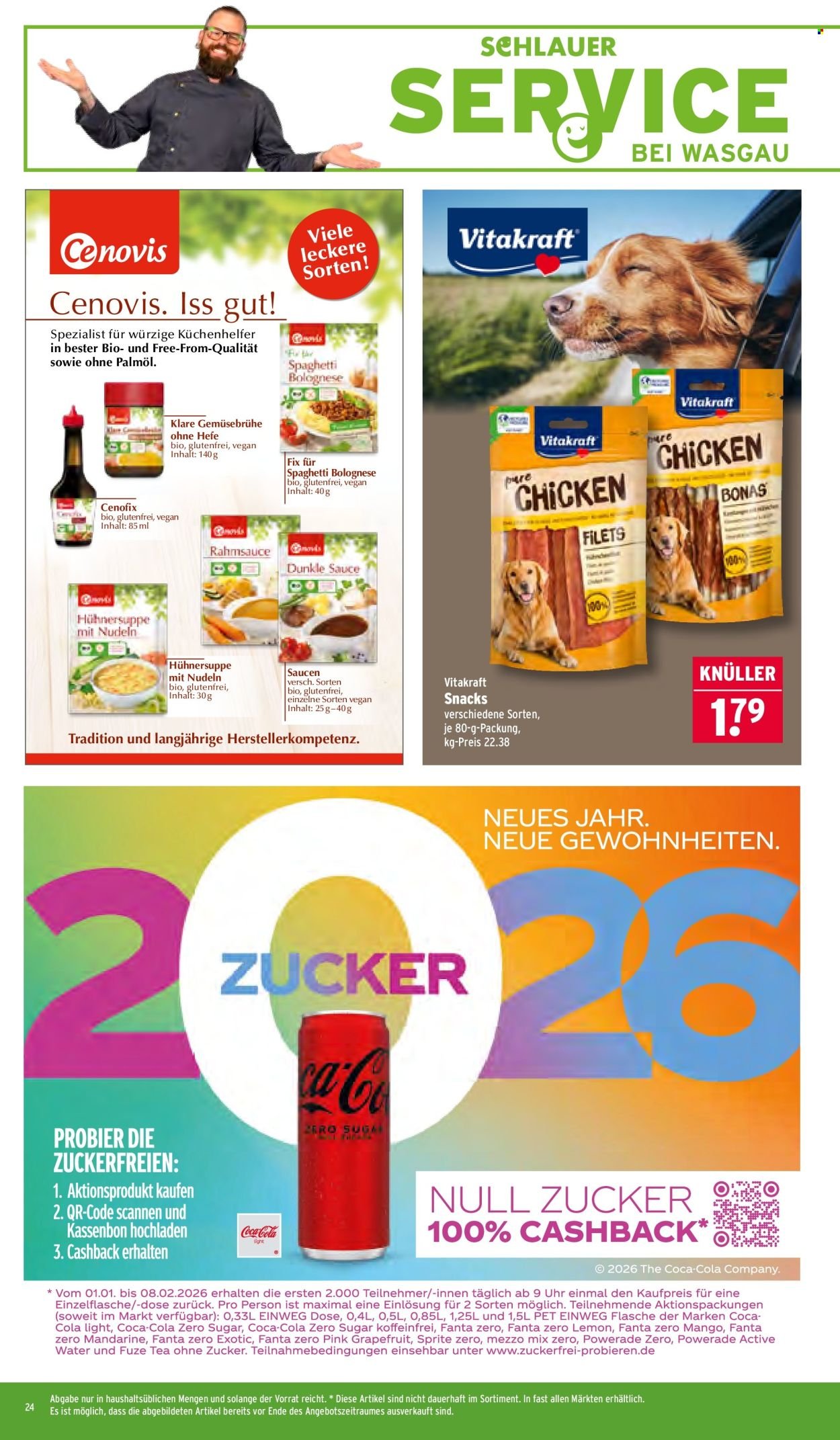 WASGAU Prospekt - Ab Montag 26.01.2026