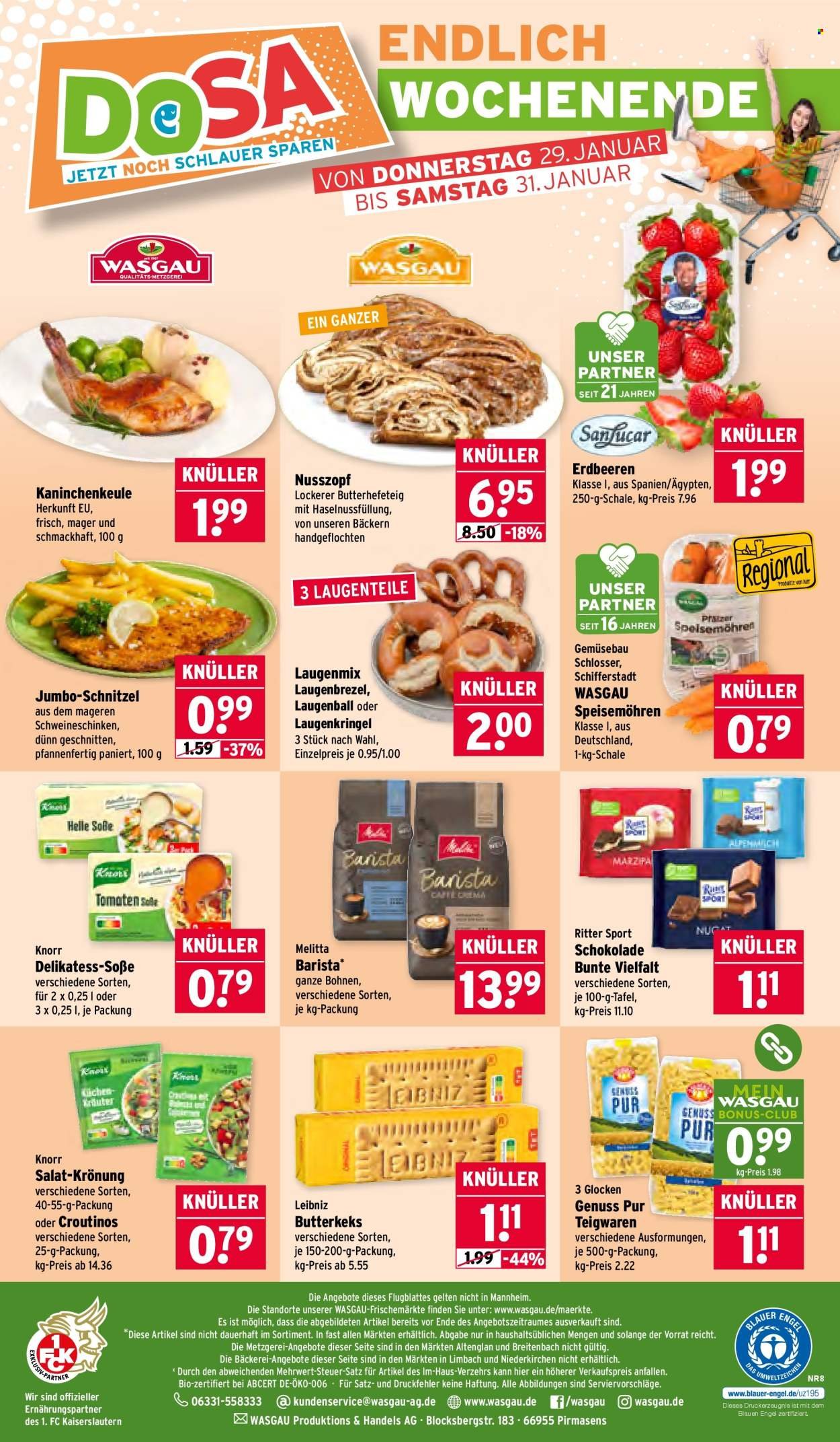 WASGAU Prospekt - Ab Montag 26.01.2026