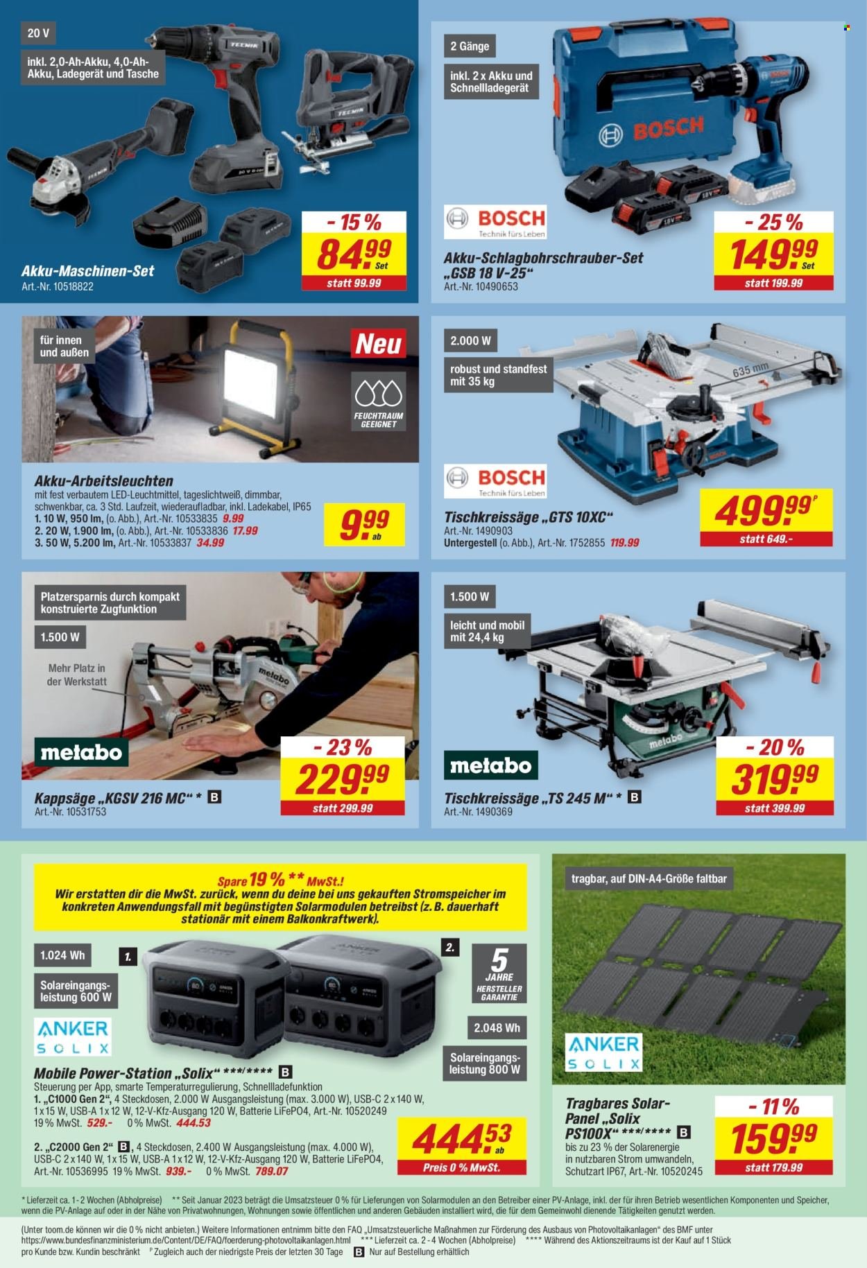 TOOM BAUMARKT Prospekt - Ab Montag 26.10.2026
