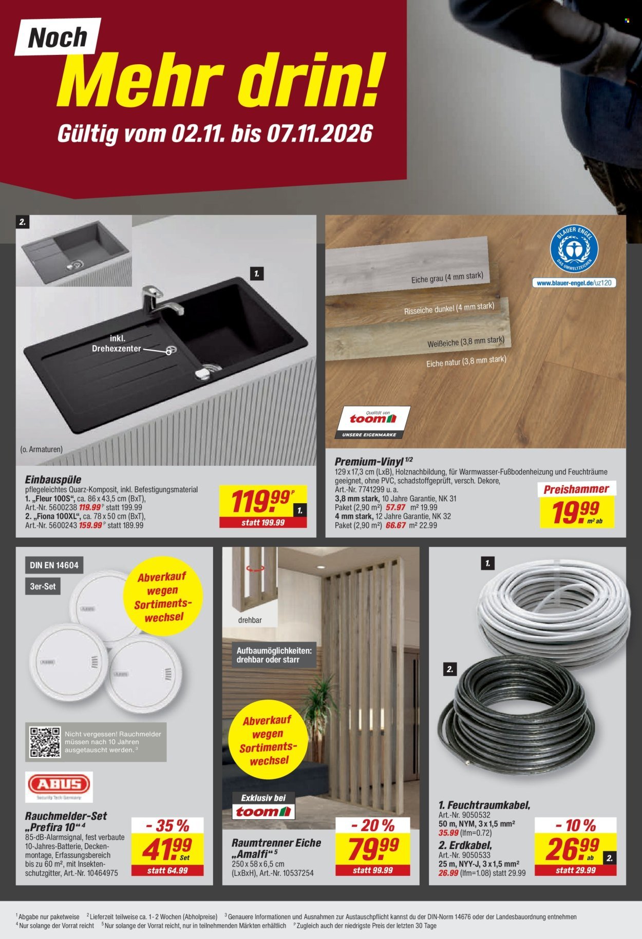 TOOM BAUMARKT Prospekt - Ab Montag 26.10.2026