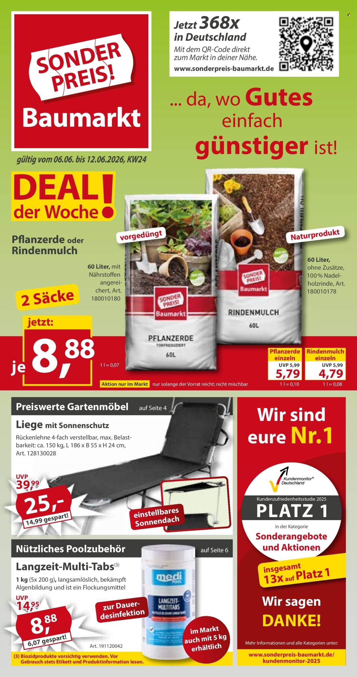 SONDERPREIS-BAUMARKT Prospekt - Ab Samstag 6.06.2026