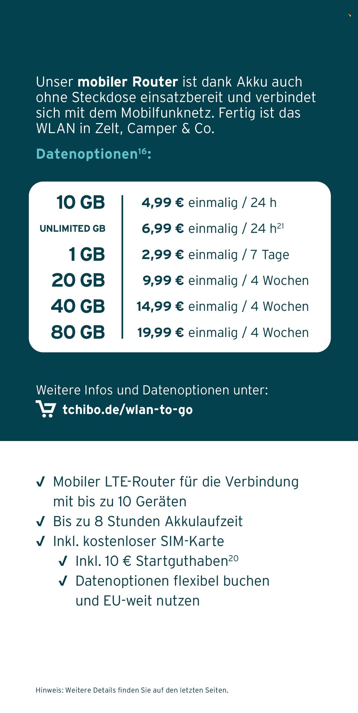 TCHIBO Prospekt - MOBIL Flyer