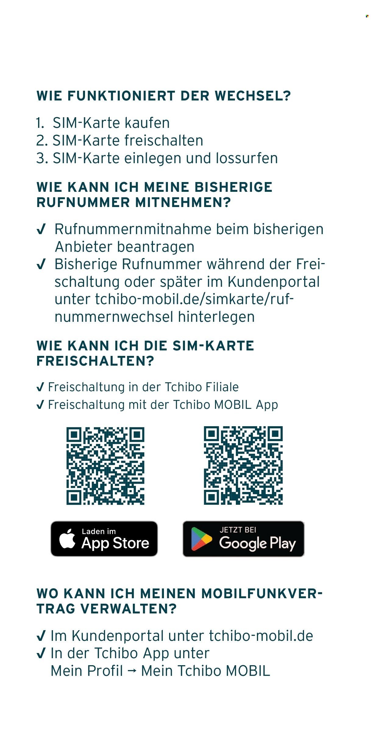 TCHIBO Prospekt - MOBIL Flyer