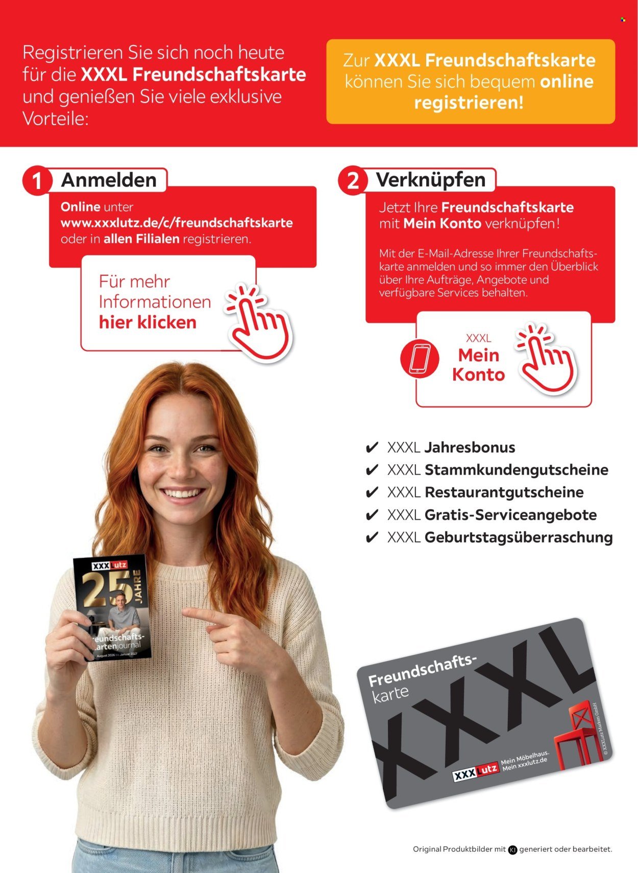XXXLUTZ Prospekt - Restaurantgutscheine