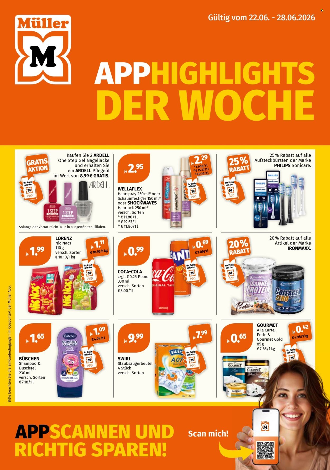 MÜLLER Prospekt - App Highlights der Woche