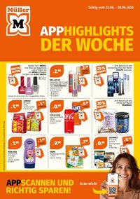 MÜLLER Prospekt - App Highlights der Woche