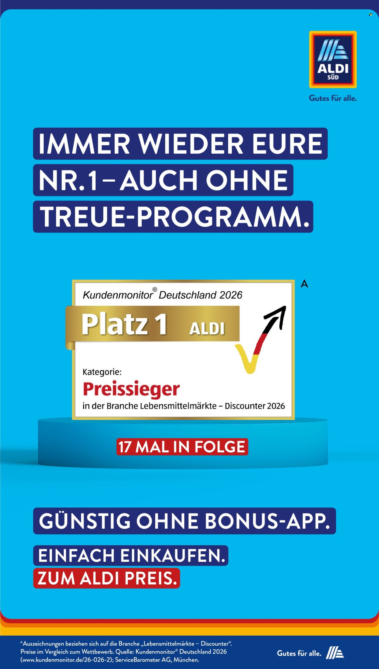 ALDI SÜD Angebote - Deutschlands wahrer preissieger