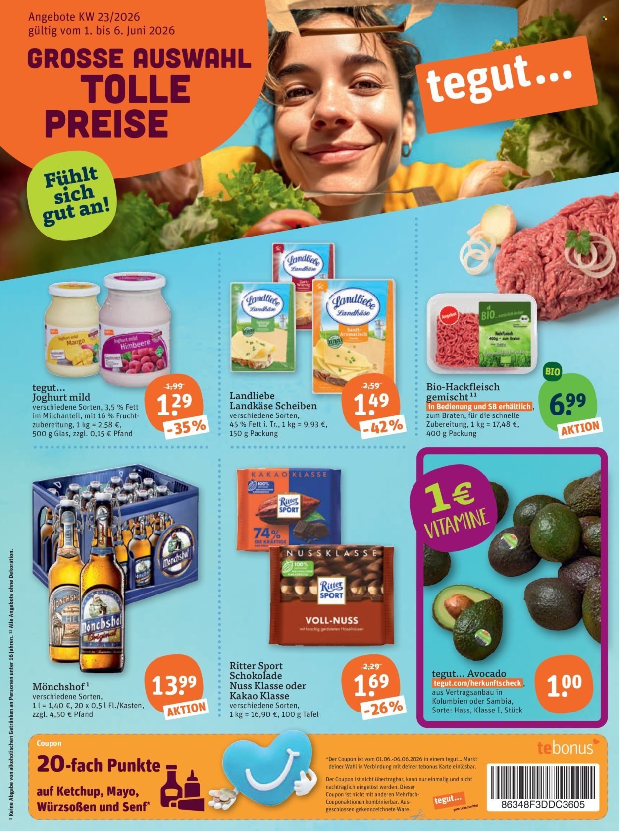 TEGUT... Prospekt - Ab Montag 1.06.2026