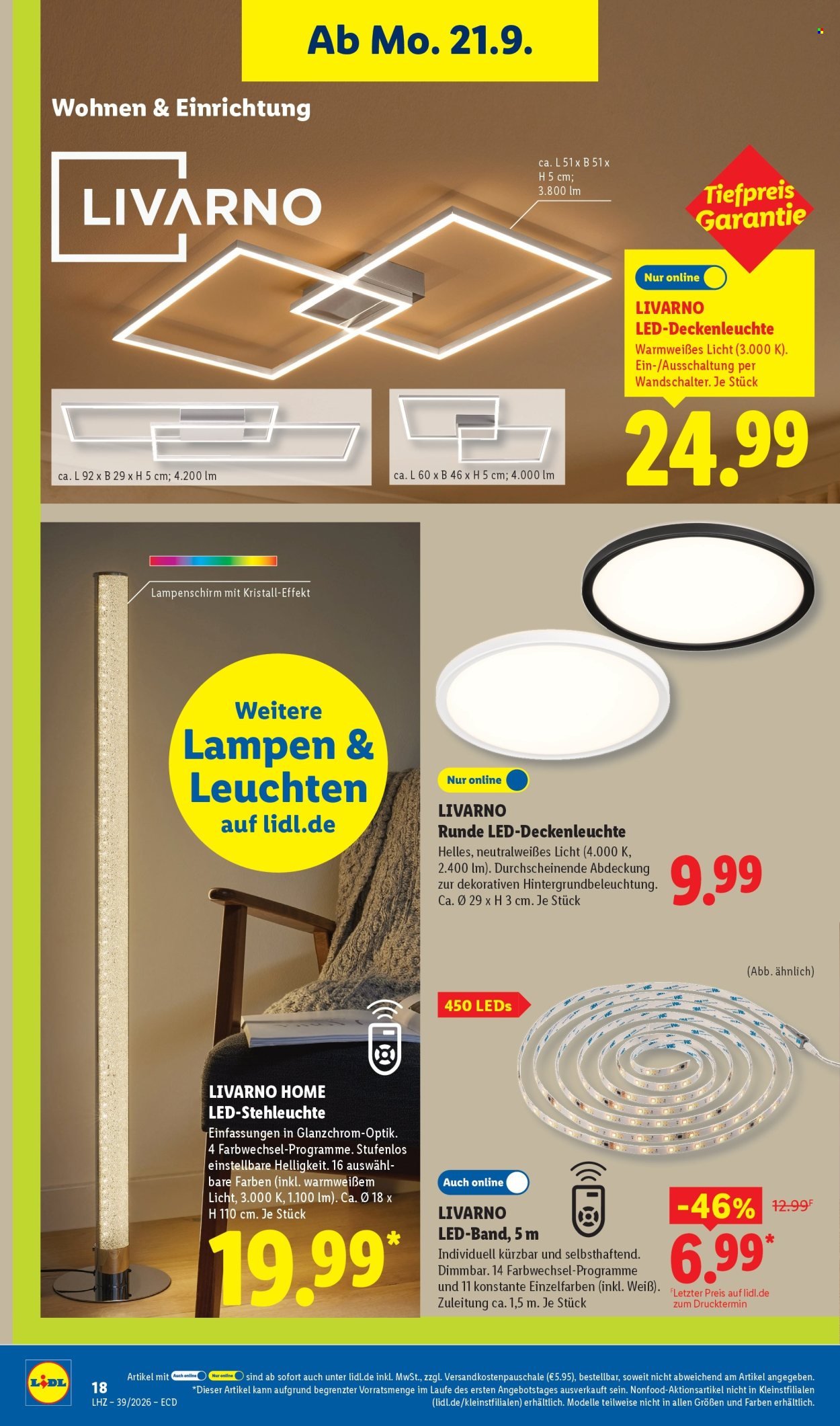 LIDL Prospekt - Ab Montag 21.09.2026