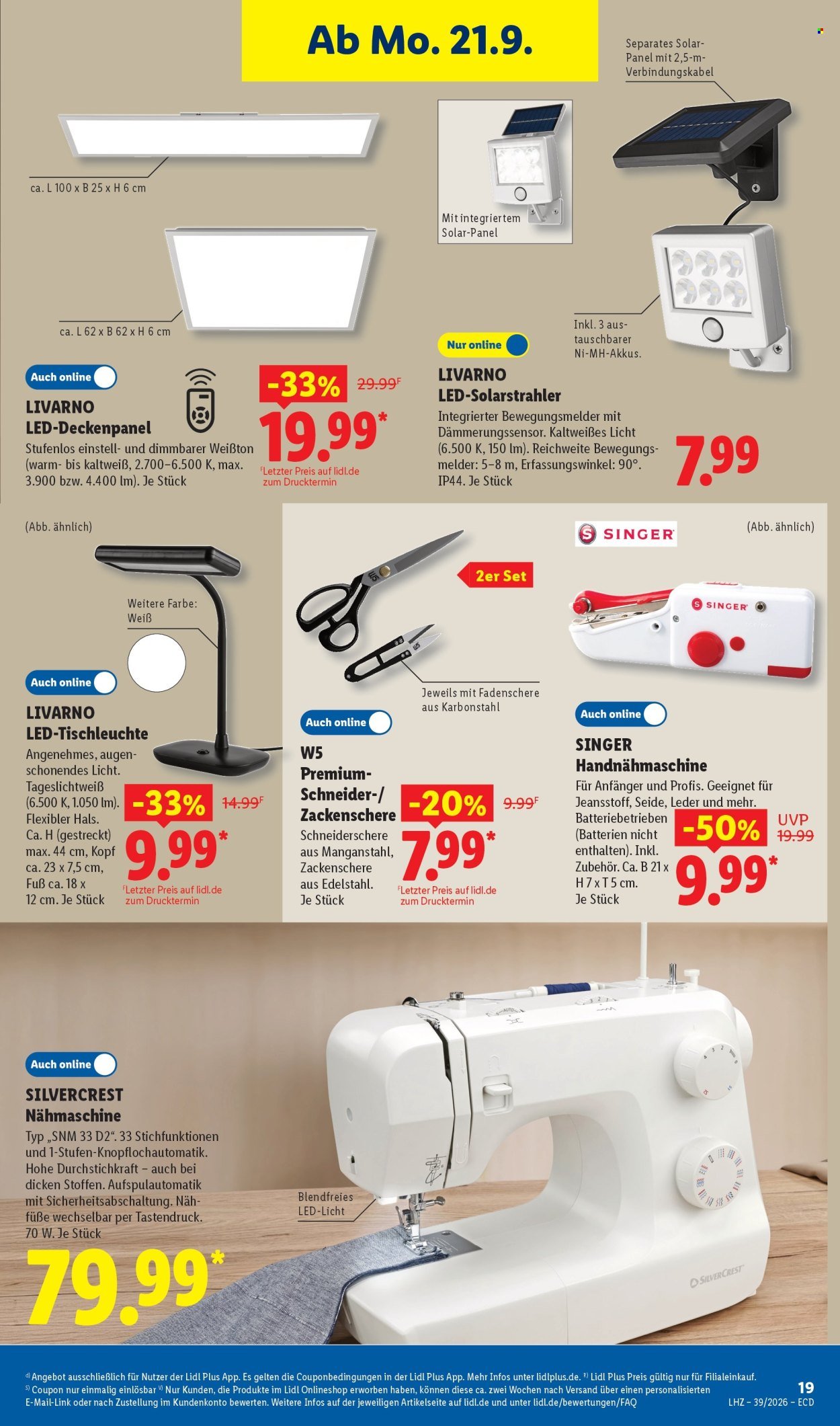 LIDL Prospekt - Ab Montag 21.09.2026