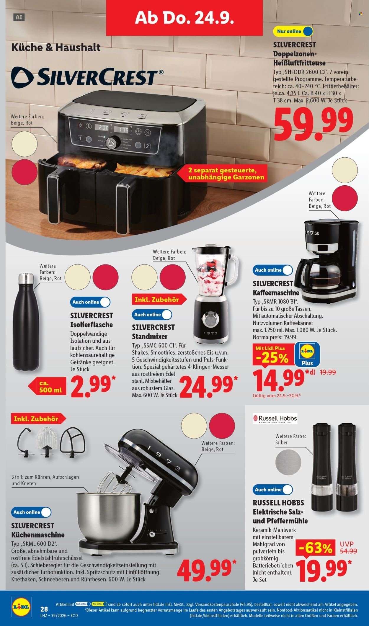 LIDL Prospekt - Ab Montag 21.09.2026