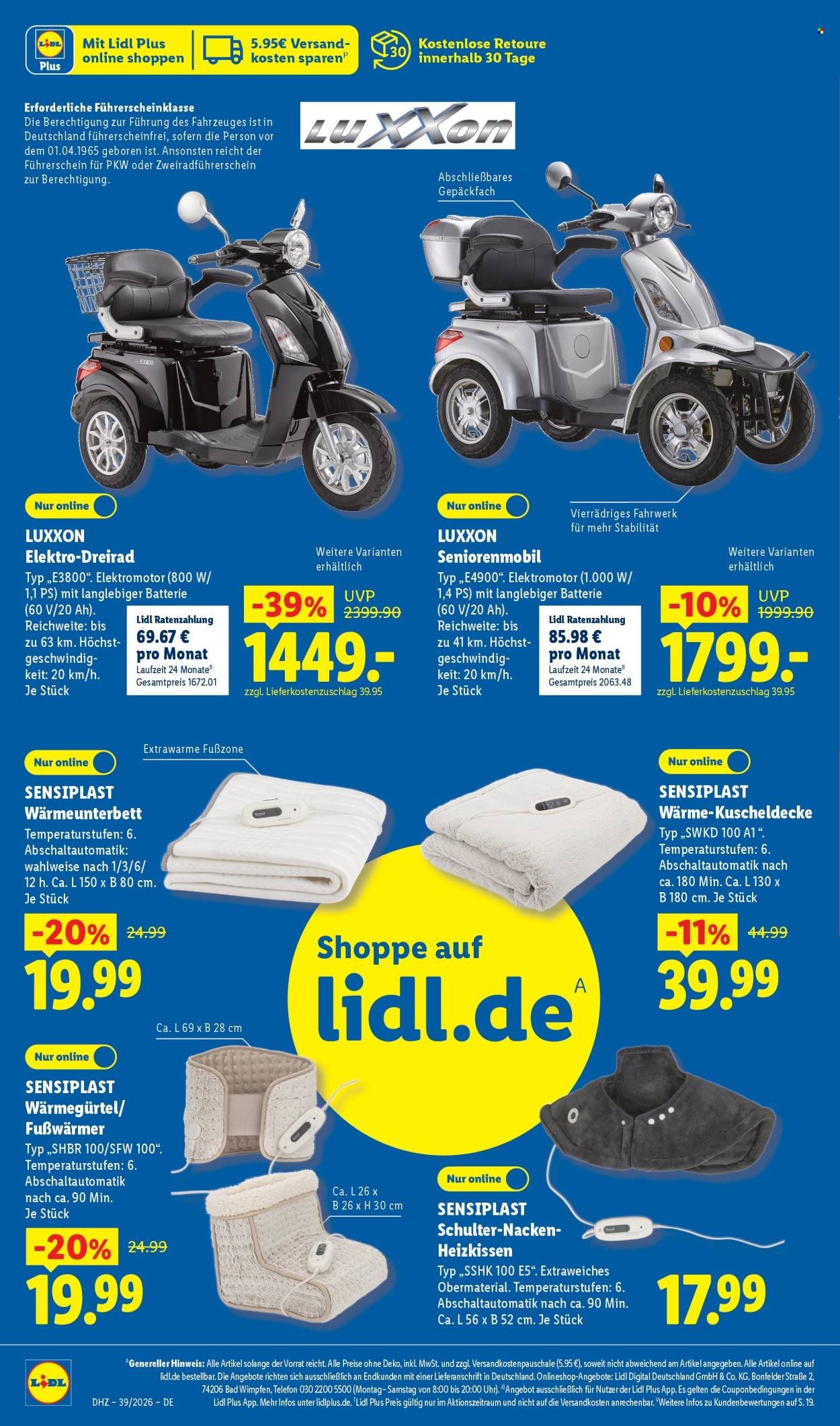 LIDL Prospekt - Ab Montag 21.09.2026