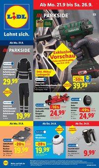 LIDL Prospekt - Ab Montag 21.09.2026