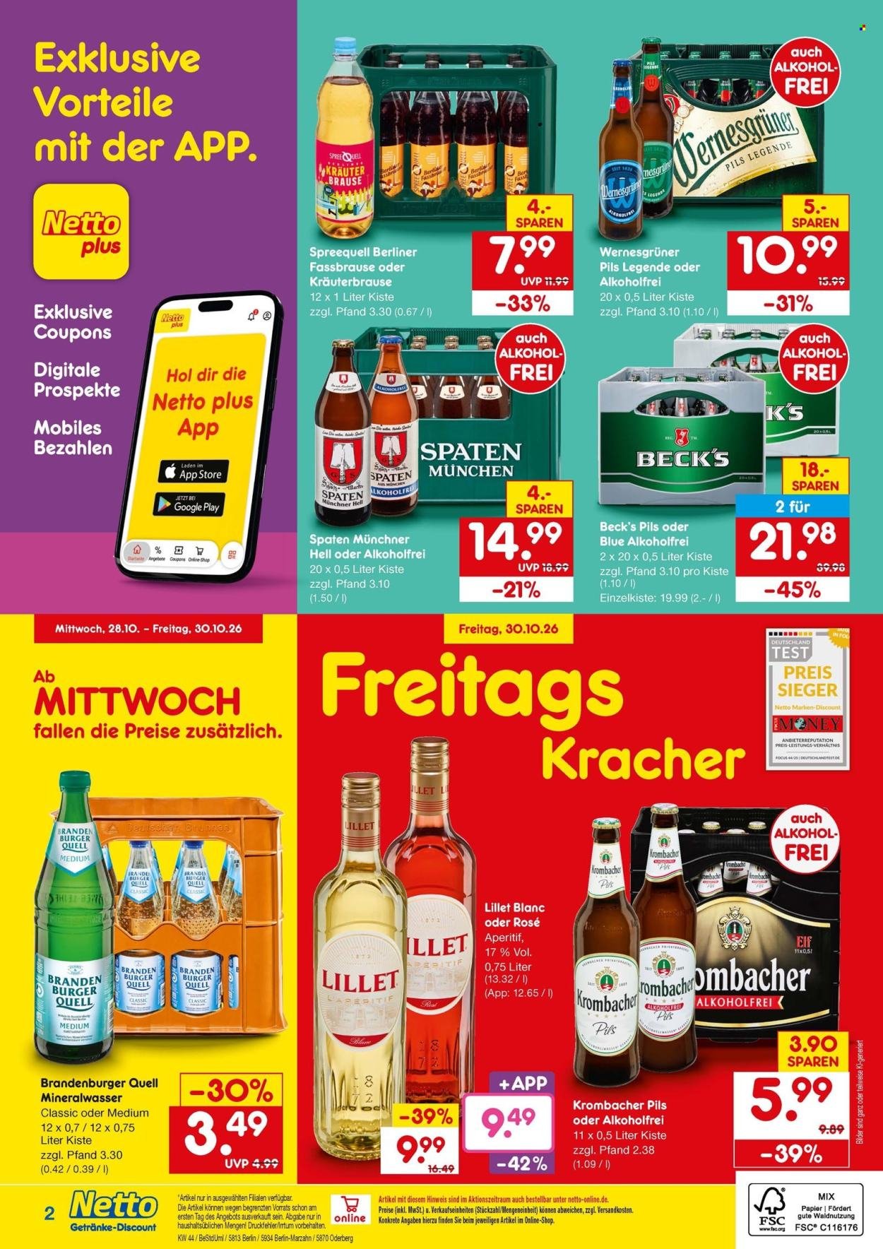 NETTO MARKEN-DISCOUNT Prospekt - Getränkemarkt in deiner Nähe