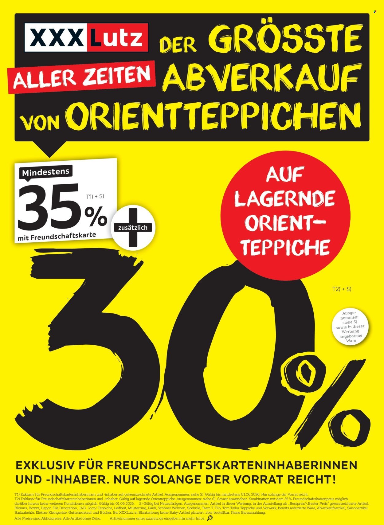 XXXLUTZ Prospekt - Marken Bestpreis