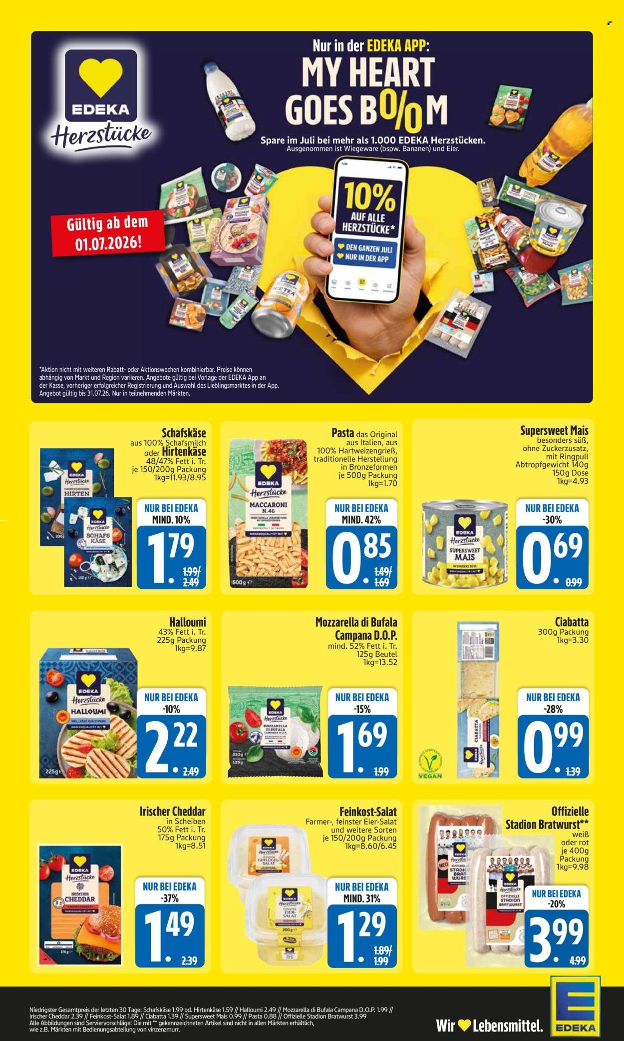 EDEKA Prospekt - Ab Montag 29.06.2026