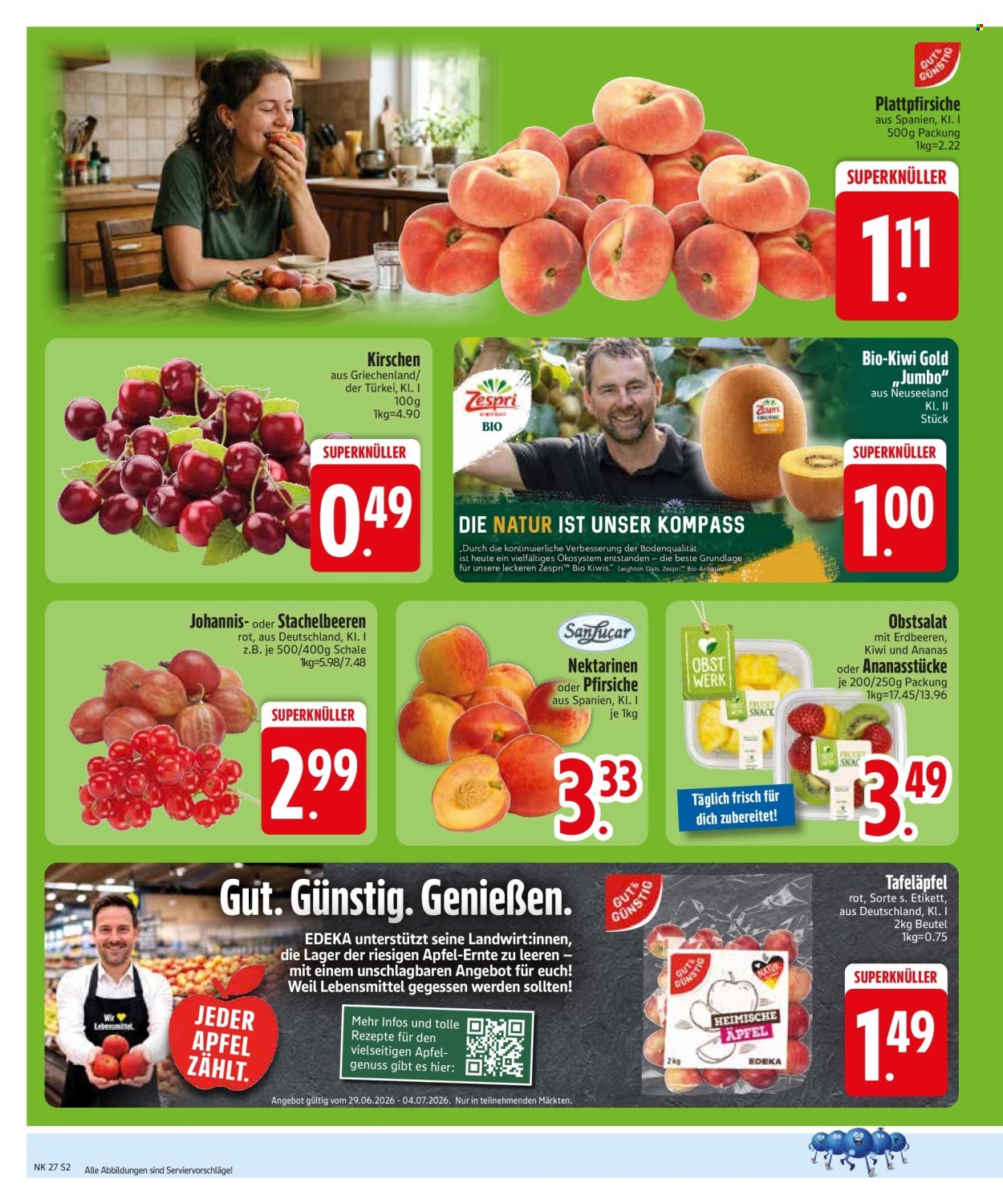 EDEKA Prospekt - Ab Montag 29.06.2026