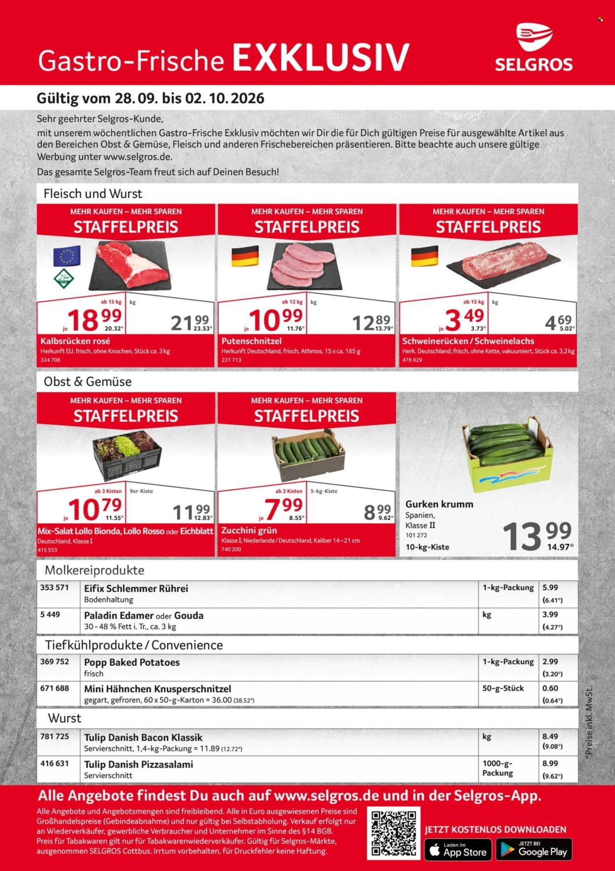 SELGROS Prospekt - Gastro Angebote