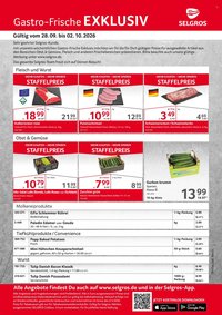 SELGROS Prospekt - Gastro Angebote