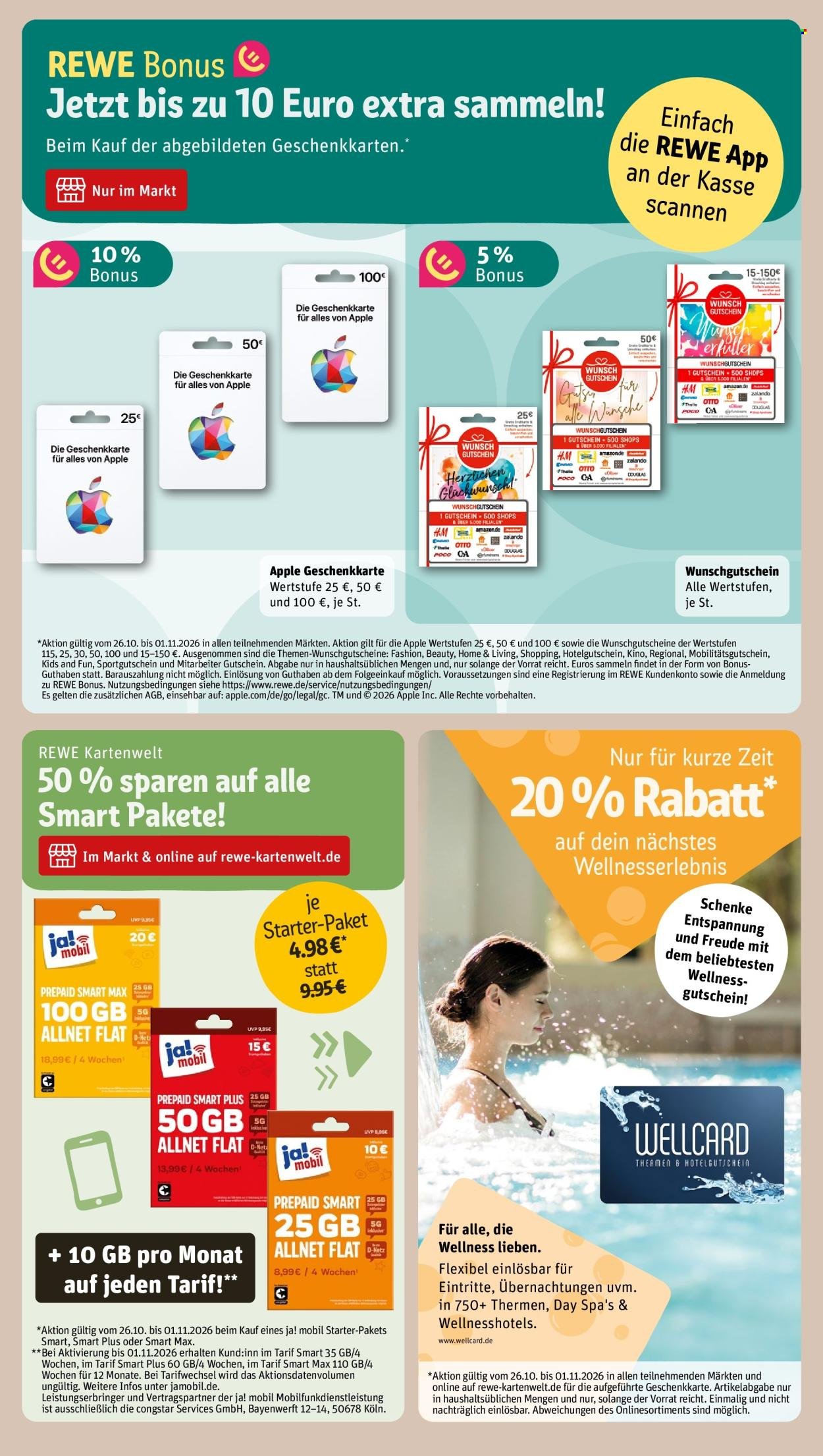 REWE Prospekt - Ab Montag 26.10.2026