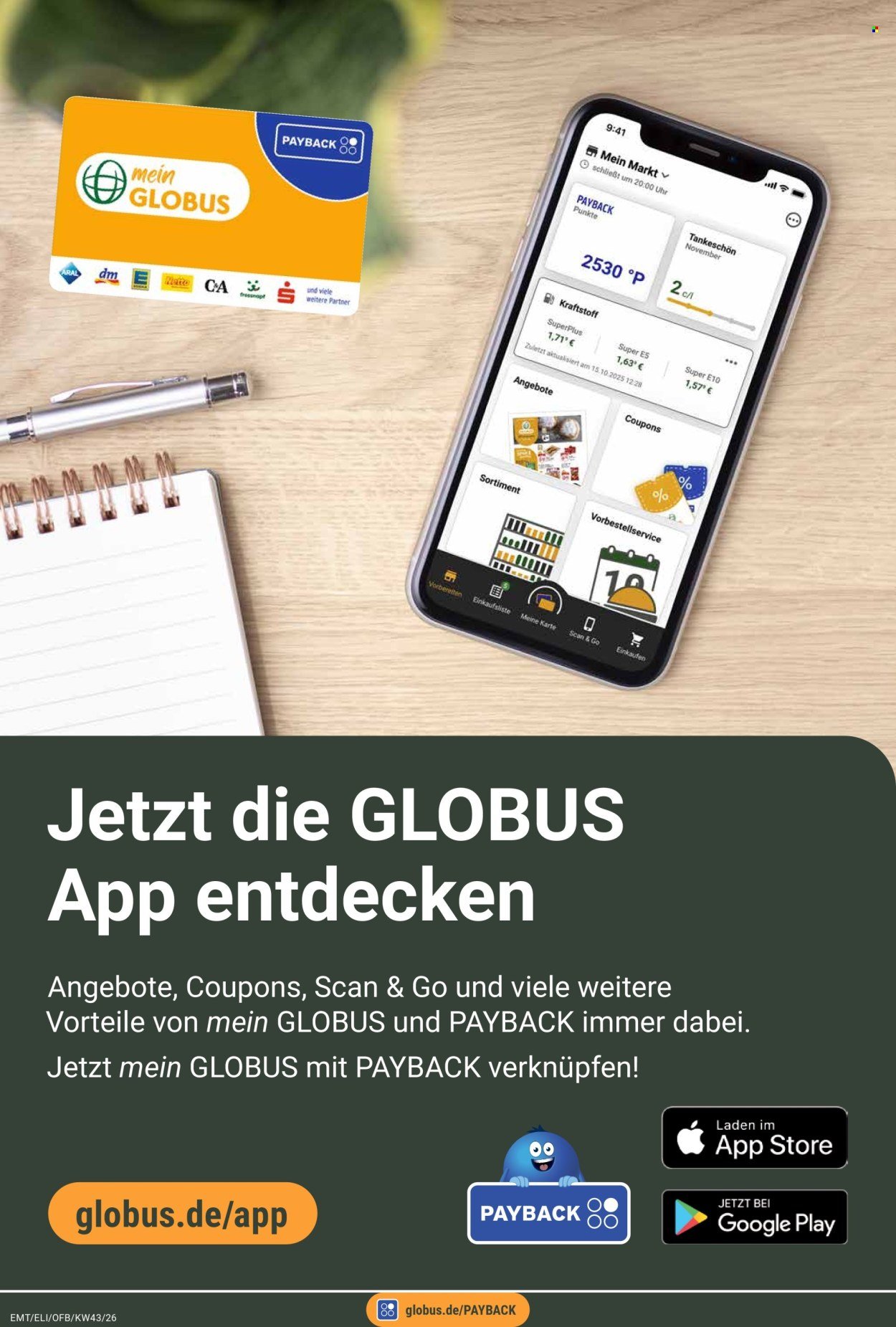 GLOBUS Prospekt - Ab Montag 19.10.2026