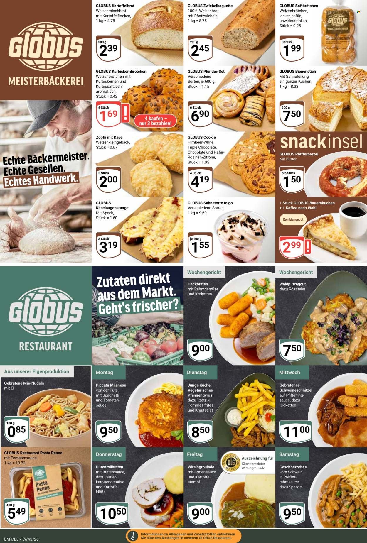 GLOBUS Prospekt - Ab Montag 19.10.2026