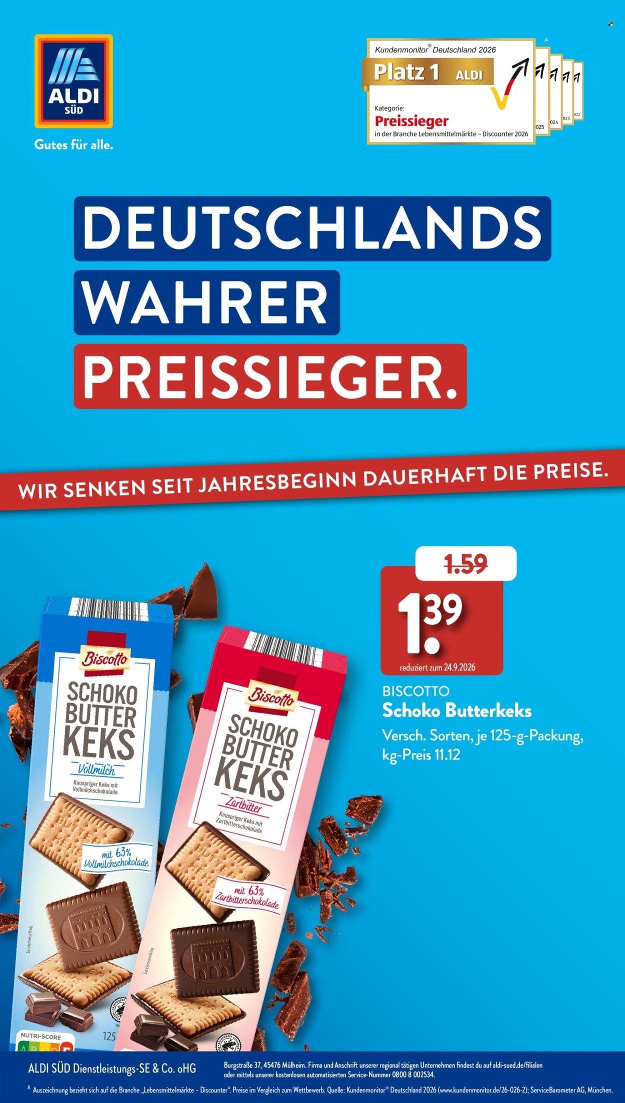 ALDI SÜD Angebote - Deutschlands wahrer preissieger