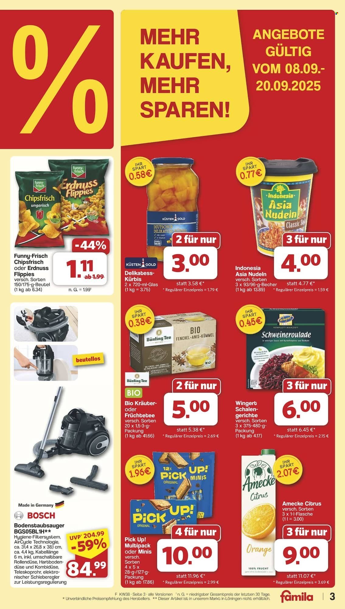 FAMILA Prospekt - Ab Montag 15.09.2025 (2025-09-15 - 2025-09-20) | 3