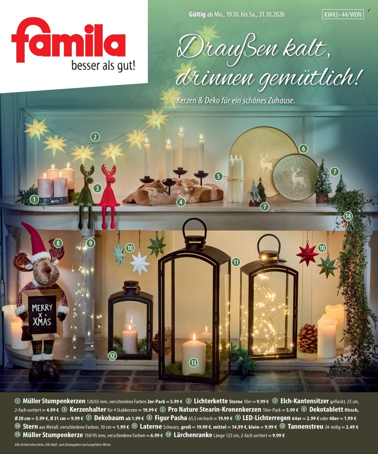 FAMILA Prospekt - Ab Montag 19.10.2026