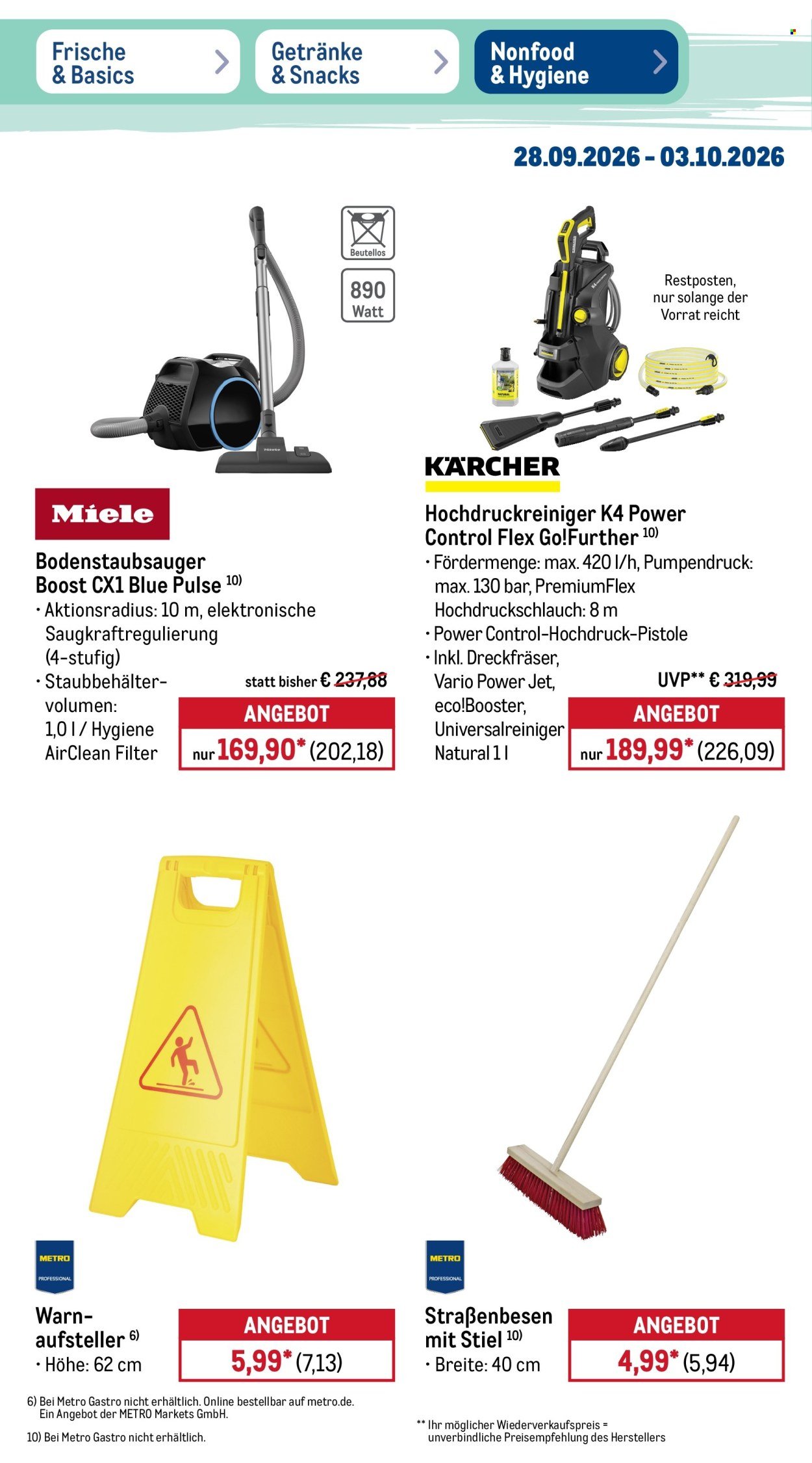 METRO Prospekt - Wochen-Angebote