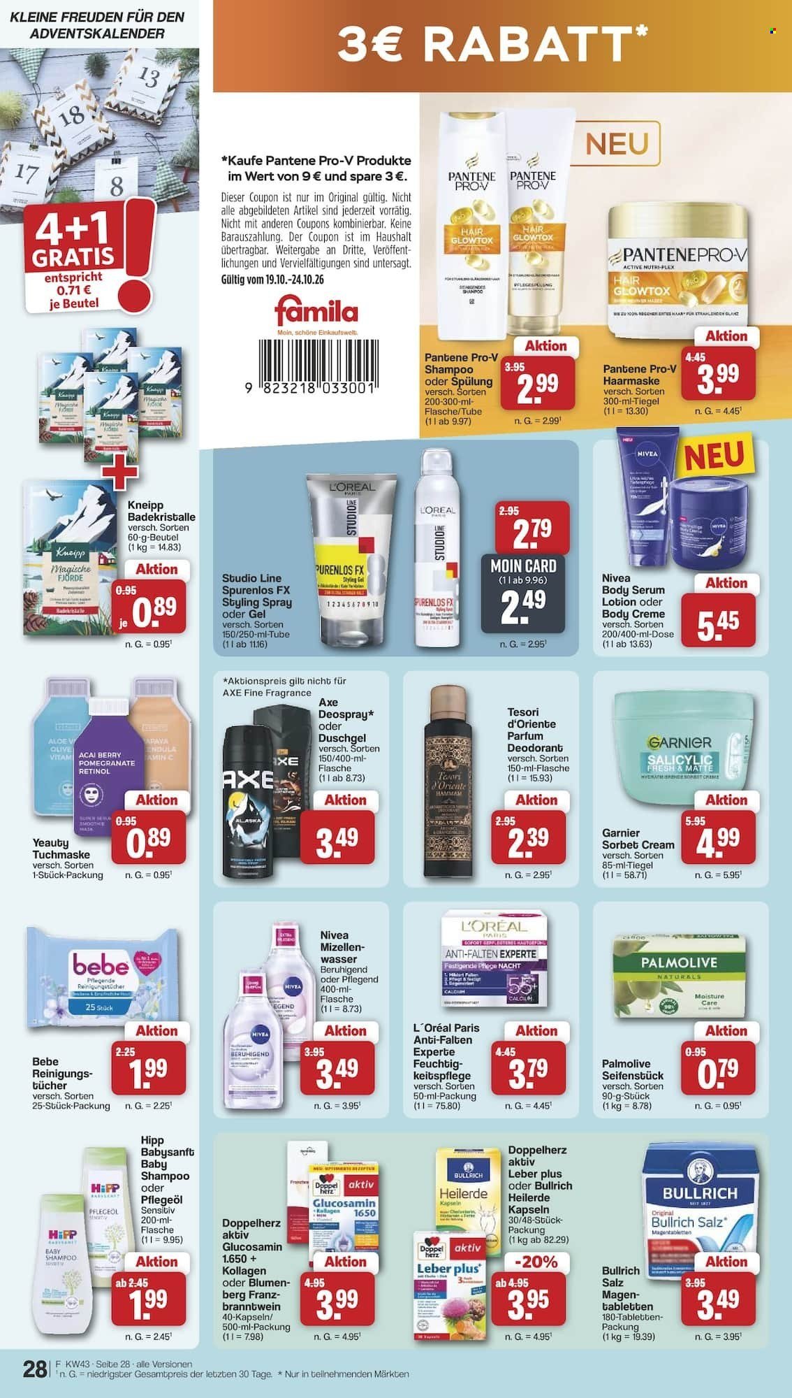 FAMILA Prospekt - Ab Montag 19.10.2026