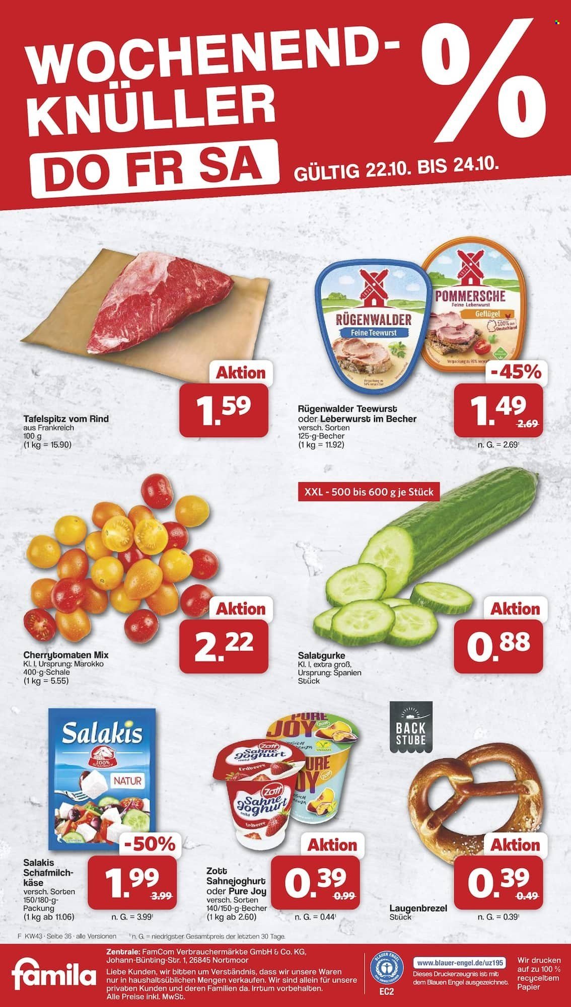 FAMILA Prospekt - Ab Montag 19.10.2026
