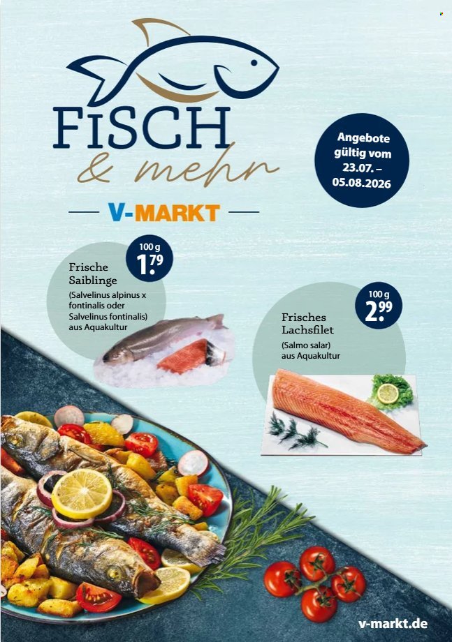 V-MARKT Prospekt - Fischangebote
