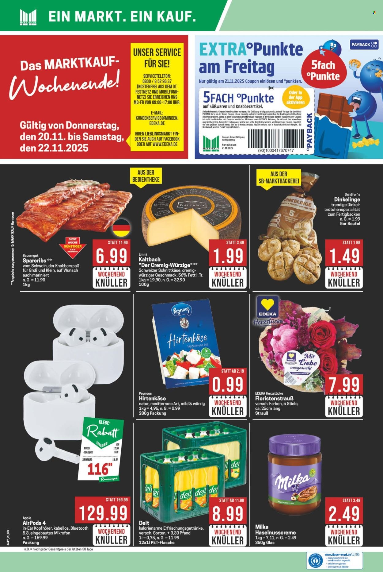 MARKTKAUF Prospekt - Ab Montag 17.11.2025