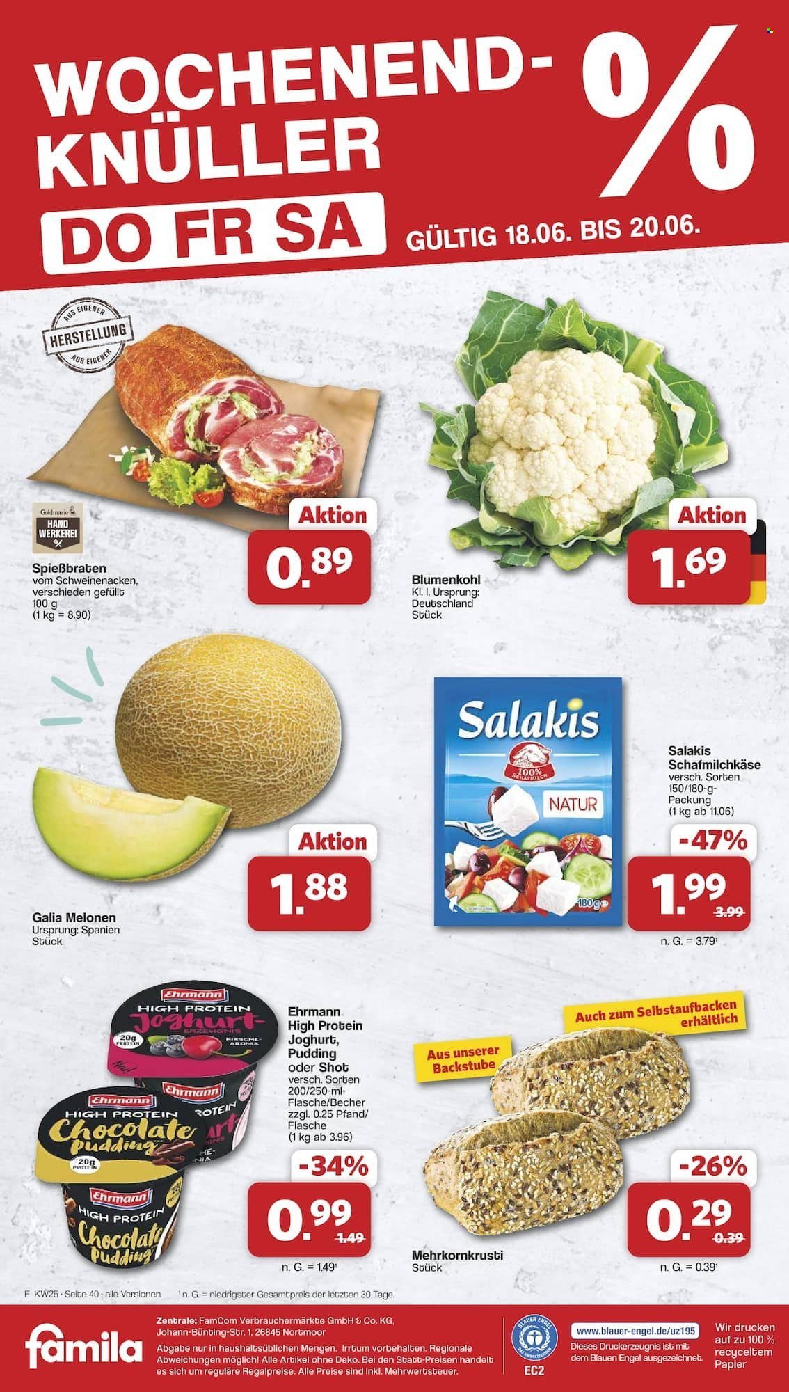 FAMILA Prospekt - Ab Montag 15.06.2026