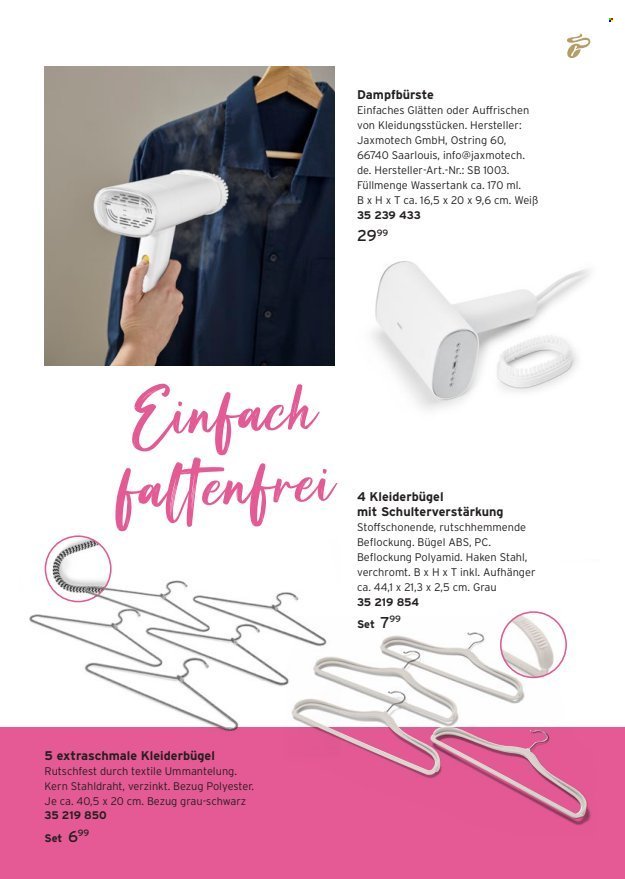 TCHIBO Prospekt - Alpaka cleaning collection