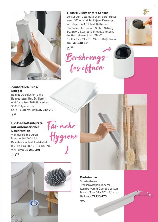 TCHIBO Prospekt - Alpaka cleaning collection