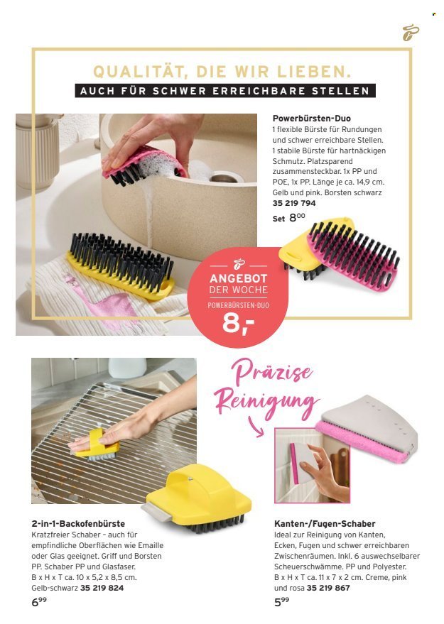 TCHIBO Prospekt - Alpaka cleaning collection