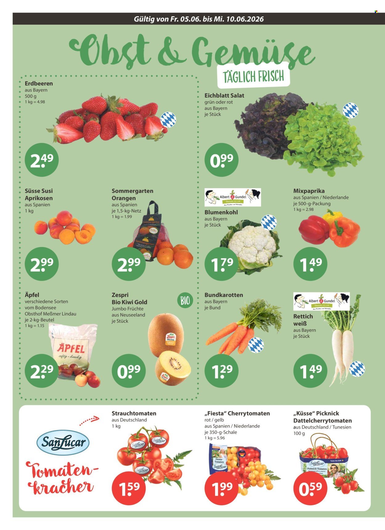 V-MARKT Prospekt - Ab Freitag 5.06.2026