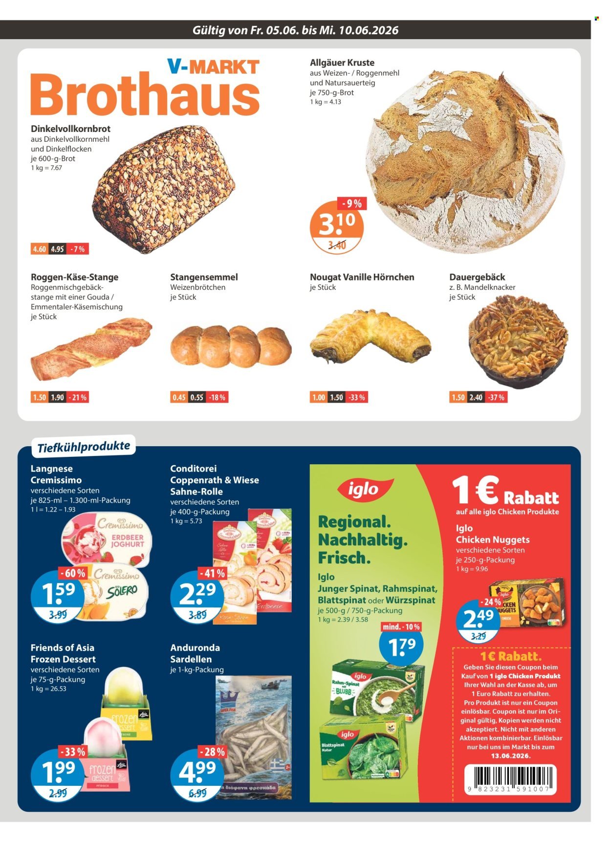 V-MARKT Prospekt - Ab Freitag 5.06.2026