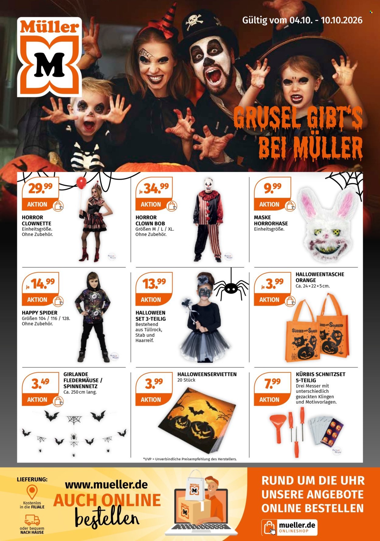MÜLLER Prospekt - Rabatte, die erschrecken!