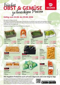 SELGROS Prospekt - Obst & Gemüse