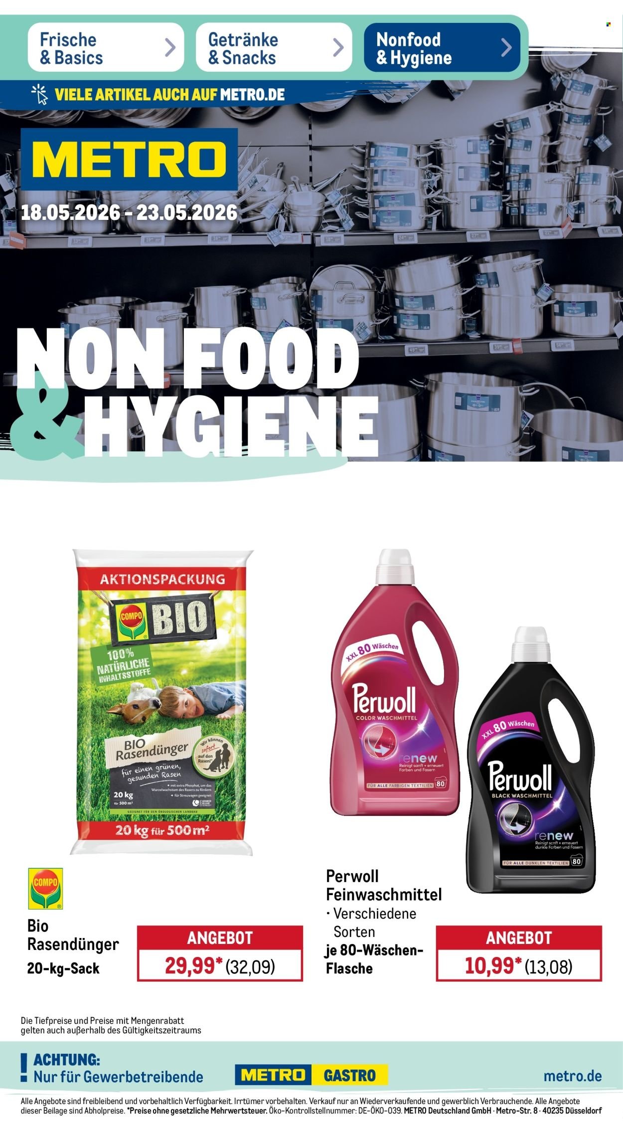 METRO Prospekt - NonFood-Angebote
