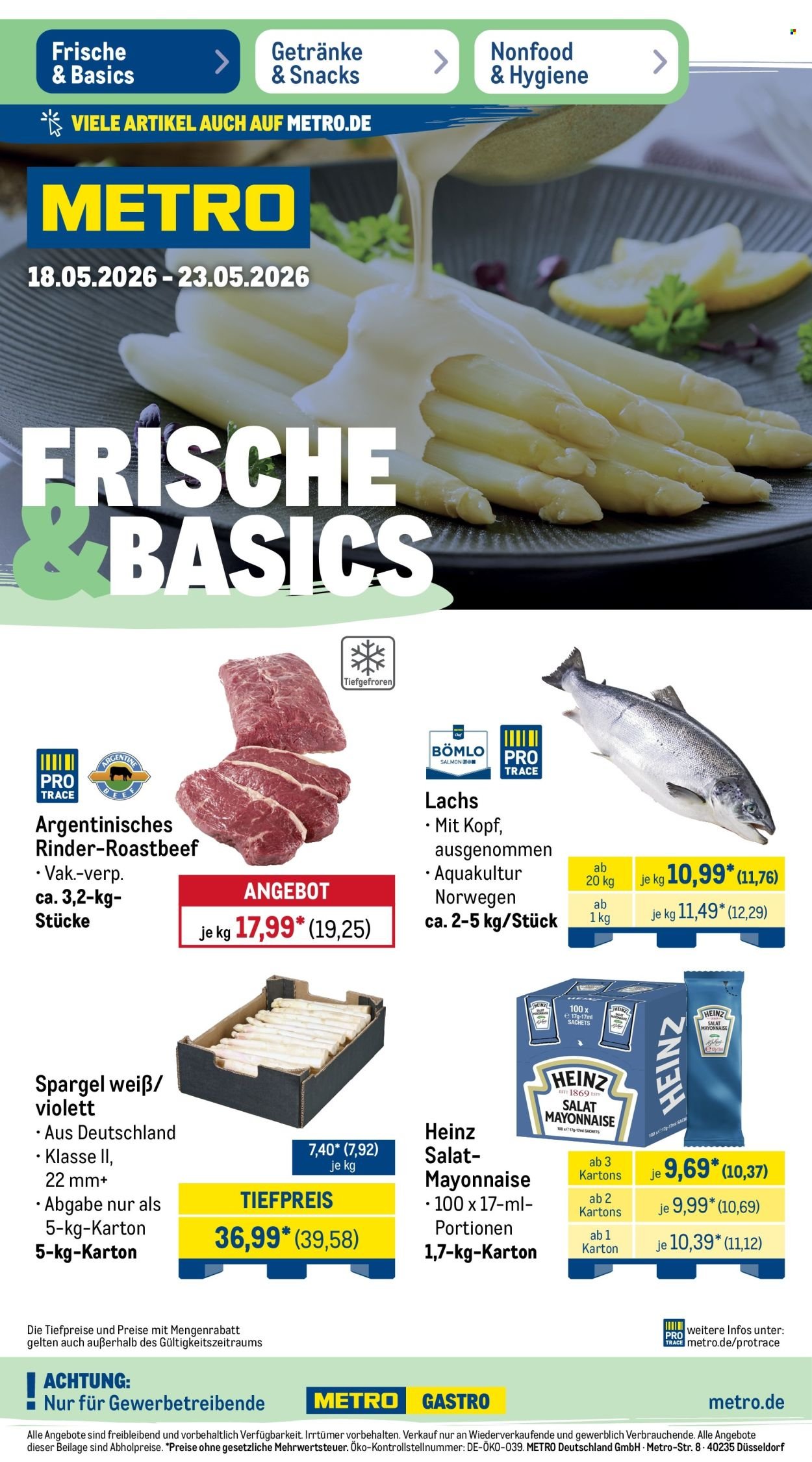 METRO Prospekt - NonFood-Angebote (2026-05-18 - 2026-05-23)