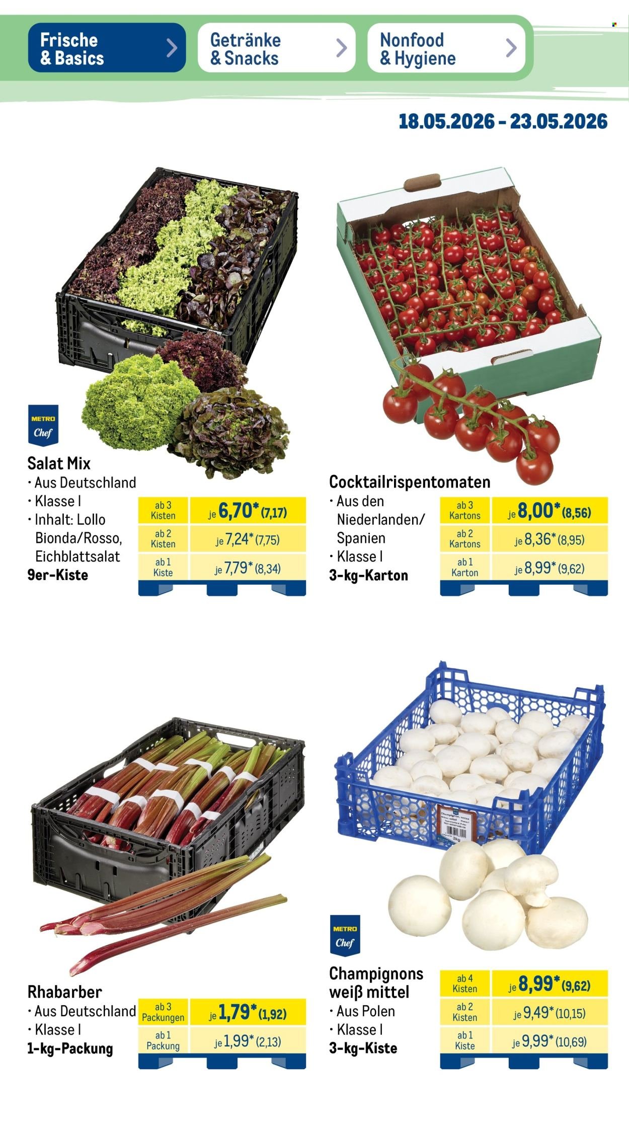 METRO Prospekt - NonFood-Angebote (2026-05-18 - 2026-05-23)